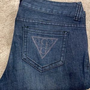 Two pairs of guess jeans